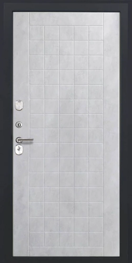 Входная дверь ДвериПРО Росна ФЛ-256 (10мм, Бетон снежный) DPRO225836 внутренняя сторона